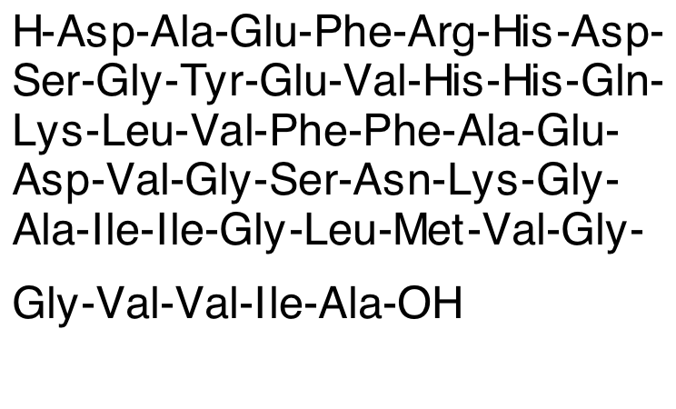 β-Amyloid Peptide (1-42), human