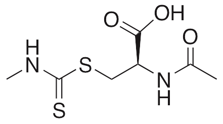 N-Acetyl-S-(N′-methylthiocarbamoyl)-L-cysteine